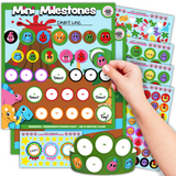 Mini Milestones Behavior Reward Chore Chart - Dinosaurs