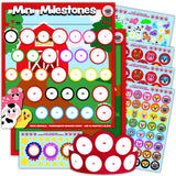 Mini Milestones Potty Training Behavior Reward Chart - Farm Animals - Set of 2