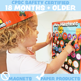 Mini Milestones Behavior Reward Chore Chart - Busy Vehicles