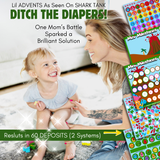 Mini Milestones Potty Training Behavior Reward Chart - Dinosaurs - Set of 2