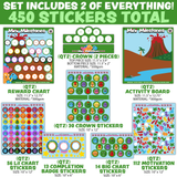 Mini Milestones Behavior Reward Chore Chart - Dinosaurs