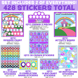 Mini Milestones Behavior Reward Chore Chart - Unicorn Friends