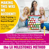 Mini Milestones Potty Training Behavior Reward Chart - Farm Animals - Set of 2
