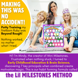 Mini Milestones Potty Training Behavior Reward Chart - Unicorn Friends - Set of 2