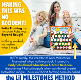 Mini Milestones Potty Training Behavior Reward Chart - Busy Vehicles - Set of 2