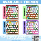 Mini Milestones Behavior Reward Chore Chart - Busy Vehicles