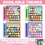Mini Milestones Behavior Reward Chore Chart - Farm Animals