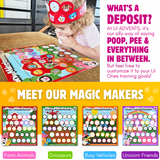 Mini Milestones Potty Training Behavior Reward Chart - Farm Animals - Set of 2