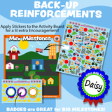 Mini Milestones Behavior Reward Chore Chart - Busy Vehicles