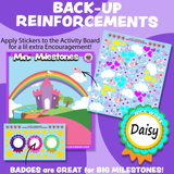 Mini Milestones Behavior Reward Chore Chart - Unicorn Friends