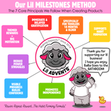 Mini Milestones Potty Training Behavior Reward Chart - Farm Animals - Set of 2