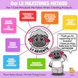 Mini Milestones Potty Training Behavior Reward Chart - Unicorn Friends - Set of 2