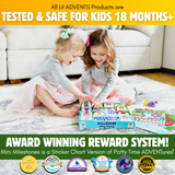 Mini Milestones Potty Training Behavior Reward Chart - Dinosaurs - Set of 2