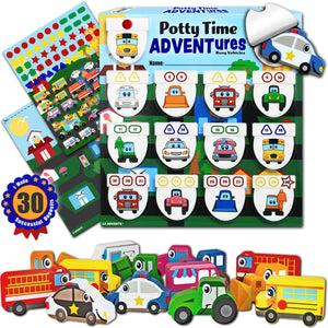 Potty Time ADVENTures - Busy Vehicles